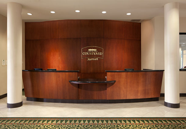 Отель Courtyard Miami Dadeland Glenvar Heights Интерьер фото